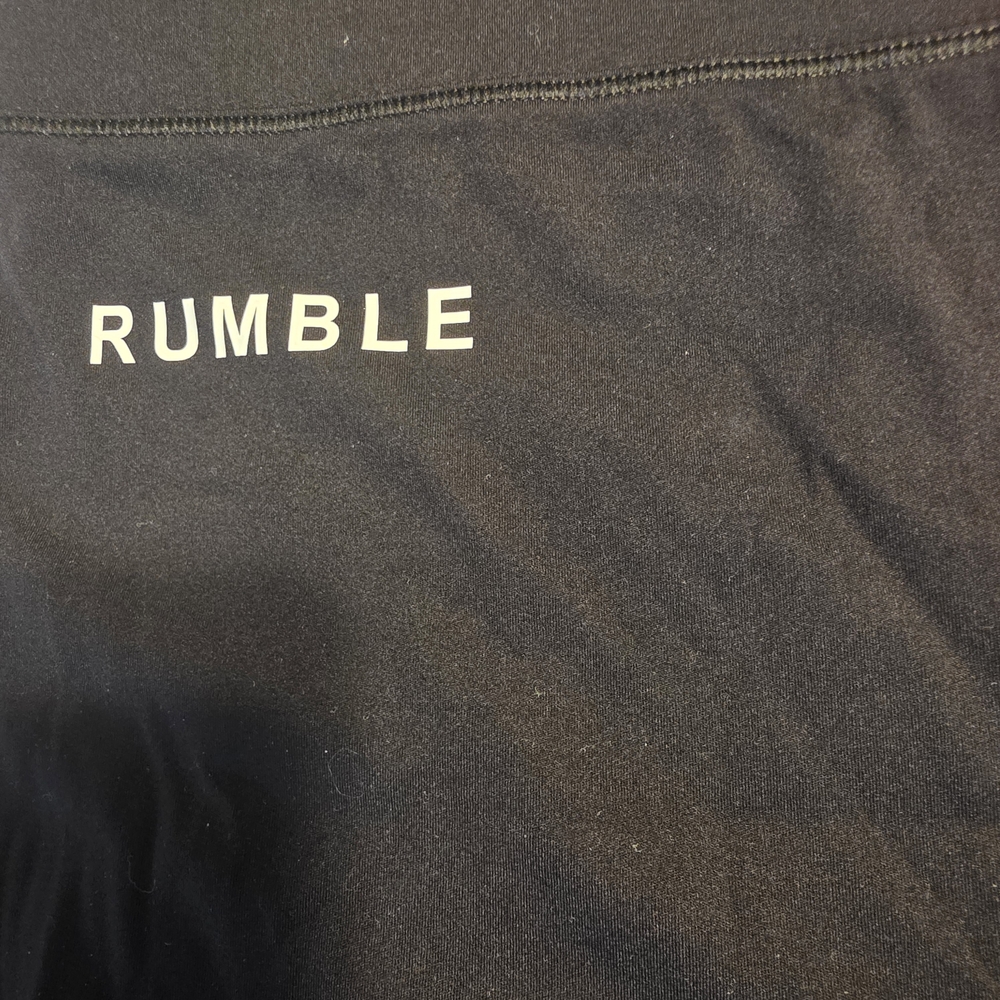NWT All Access x Rumble Center Stage Leggings High Rise Black Size Large - Picture 2 of 8